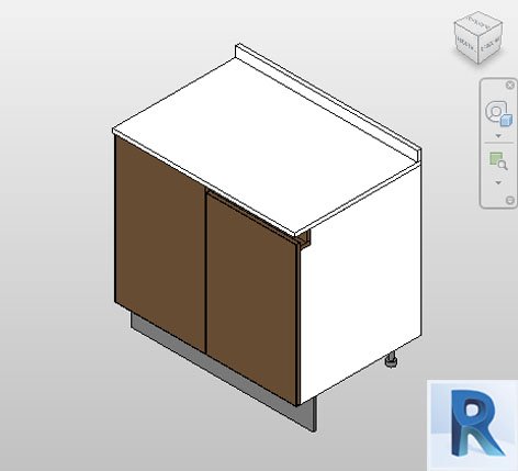 Revit Base Adjustment for kitchen