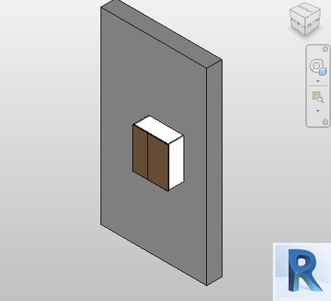 Revit custom overhead cabinet H80