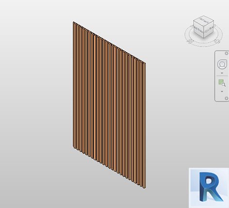 Revit Wall panel WPC