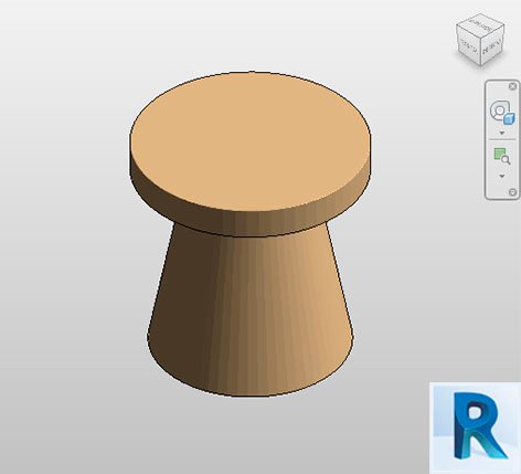 Revit side table