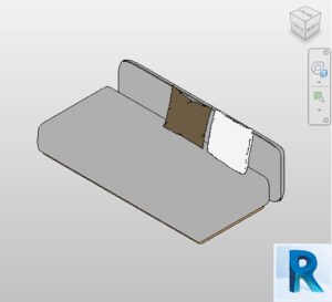 Revit modular couch