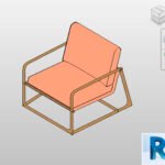 Revit light armchair