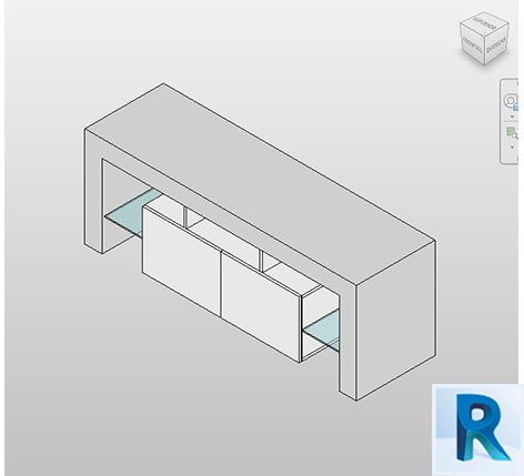 Revit entertainment center