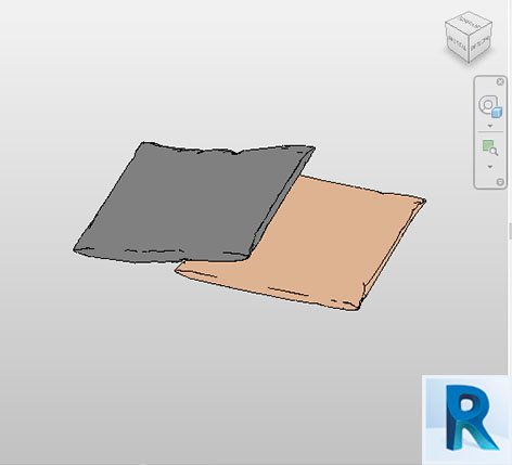 Revit pillows for couch