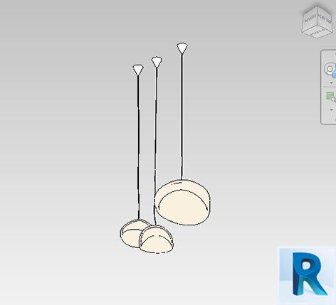 Revit chandelier Khmara