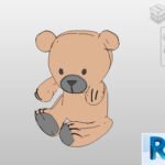 Revit teddy bear for children