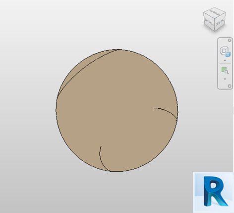 Revit round pillow decorative