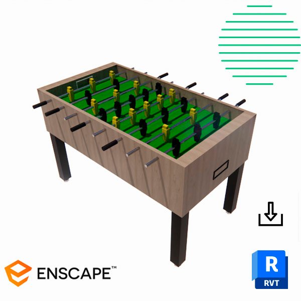 Revit foosball table