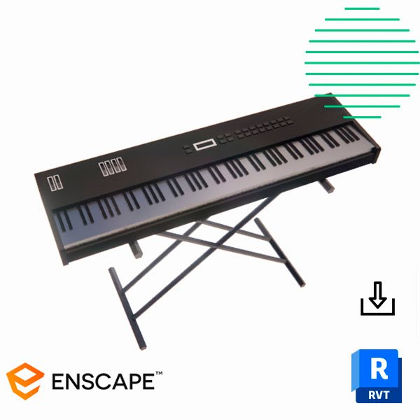 Revit electric piano