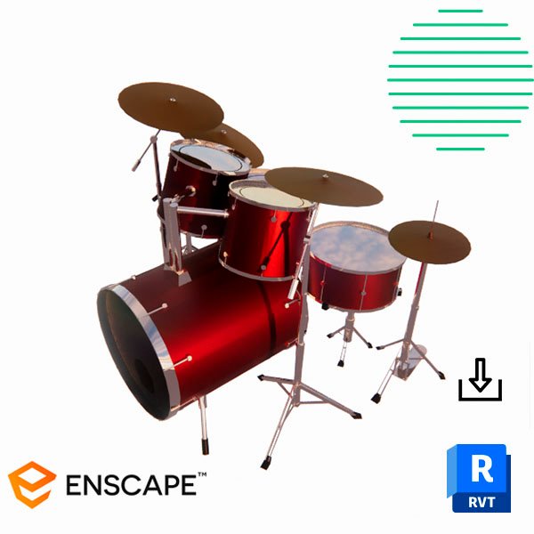 Revit drum musical instrument