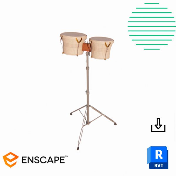 Revit wooden bongo