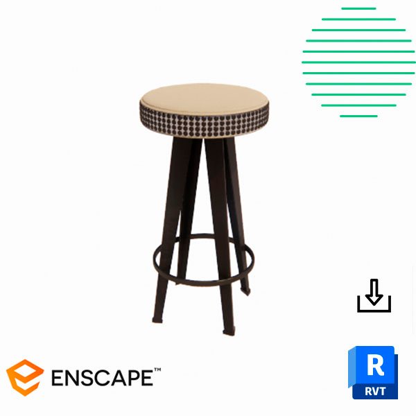 Revit high stool