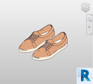 Revit canvas sneakers