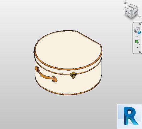 Revit circular clothing trunk