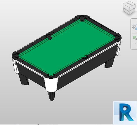 Revit pool table