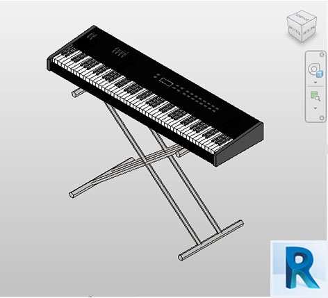 Revit electric piano