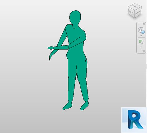 Revit human dancing