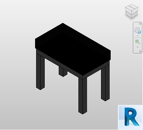 Revit piano bench