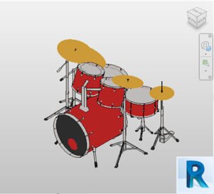 Revit drum musical instrument