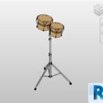 Revit wooden bongo