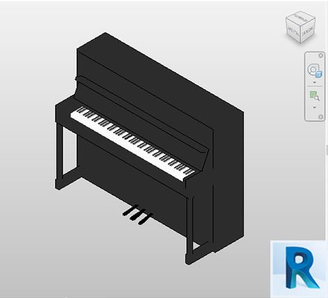 Revit vertical piano