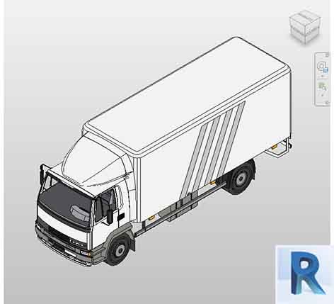 Revit delivery truck