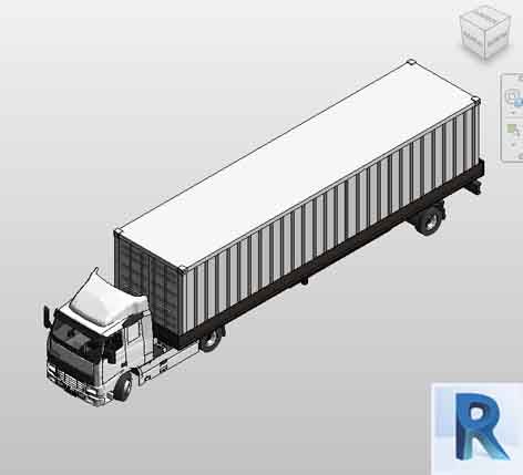 Revit truck trailer