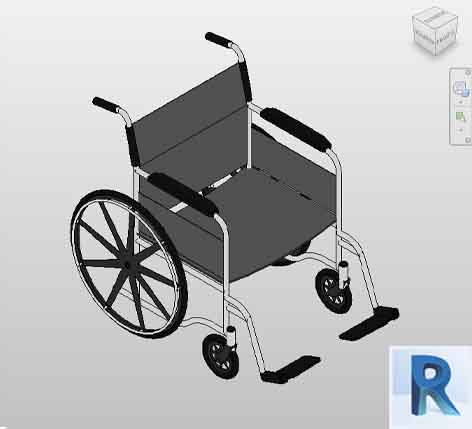 Revit Wheelchair