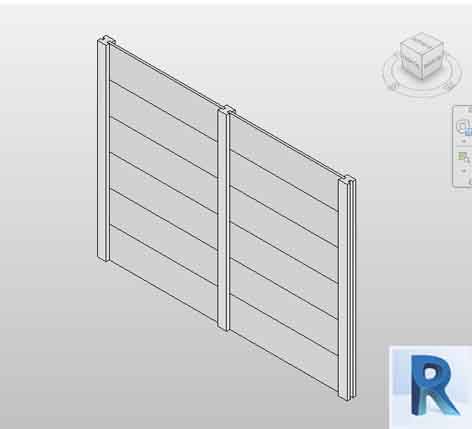 Revit concrete fence slabs