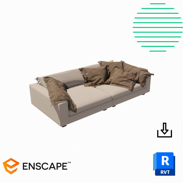 Couch cushion Revit