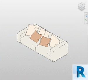 Couch_Comfortable_Beige_Revit